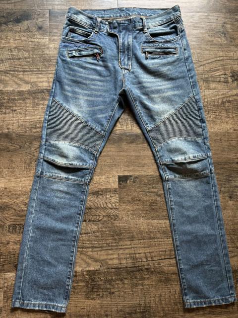 Balmain Biker Denim