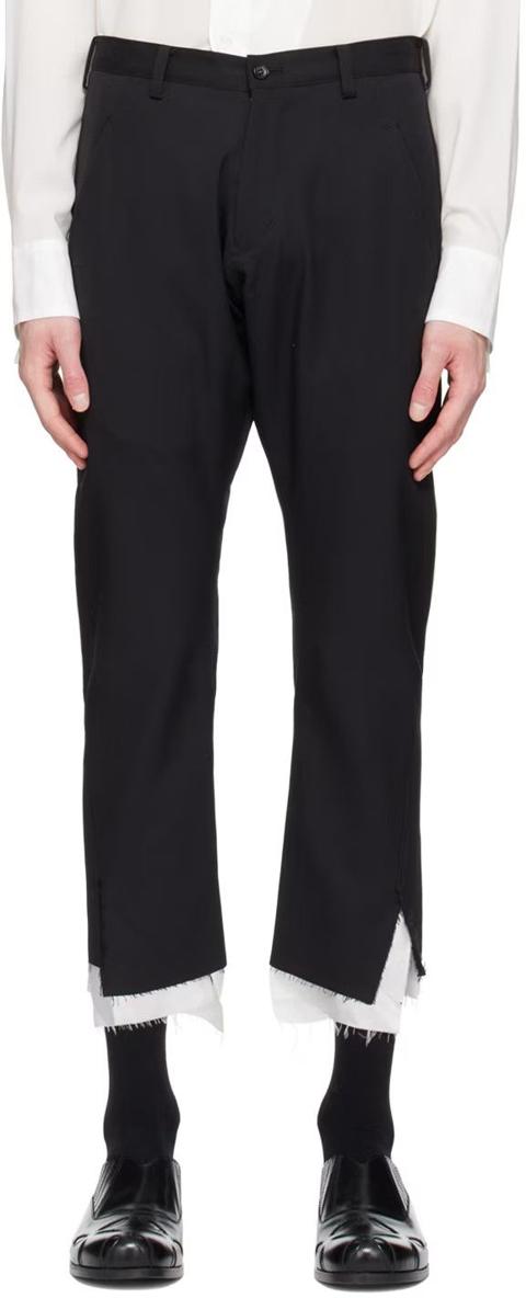FW20 classic slim gabardine pants