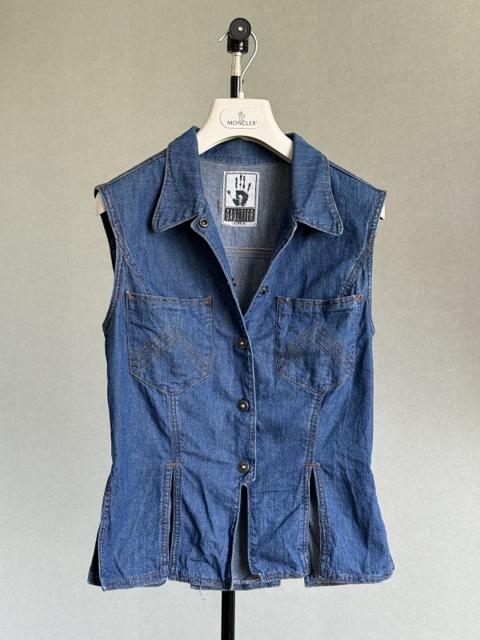 Vintage Gaultier denim top