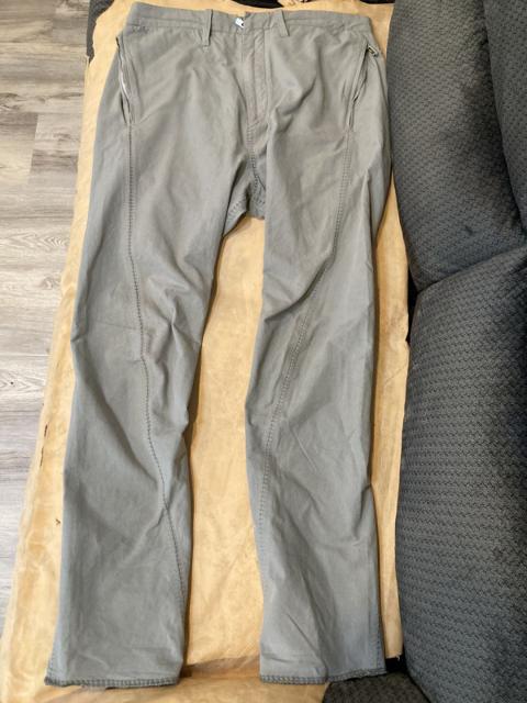PM-2671-IN BETWEEN/07 Zip front meltlock object dyed pants
