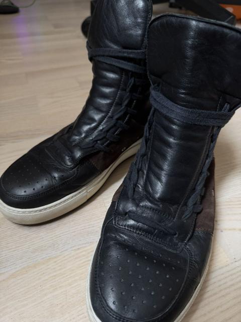 KRISVANASSCHE Multi-Lace High Top Sneakers