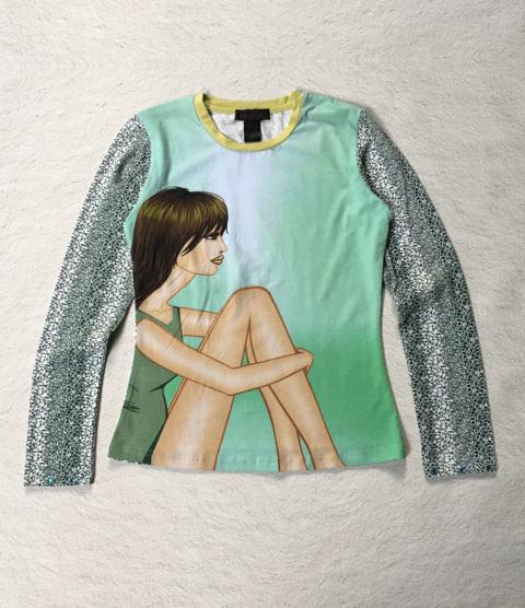 Y2K Custo barcelona Long sleeve