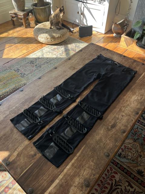 Late 1990s S.D.L Tendril Spike Trousers