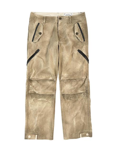 291295 Homme Earth Tone Utility Cargo Pants