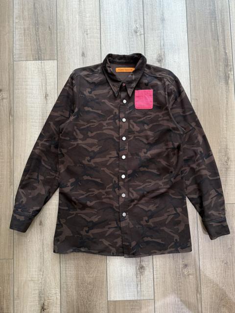 Raf Simons x Sterling Ruby Brown Camo shirt