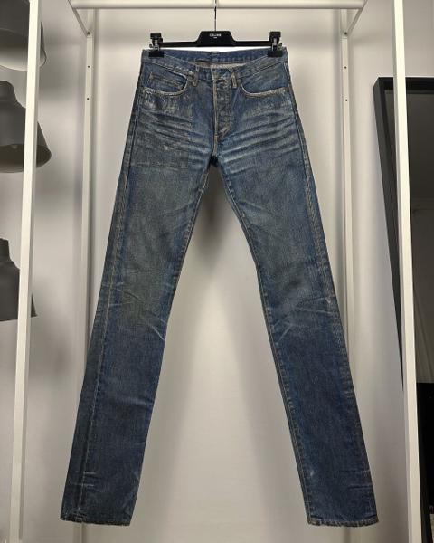 Dior Homme Luster Waxed Jeans