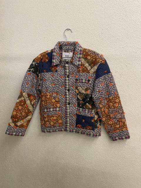 CRISS CROSS QUILT JACKET