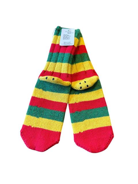 Kapital Rasta Smiley Socks