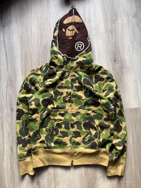 Bape Zip Up Hoodie Ape Camo