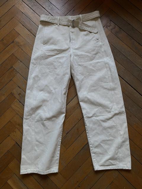 Twisted Belt Clay white