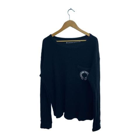 Chrome Hearts Horseshoe Floral Cross Thermal Top
