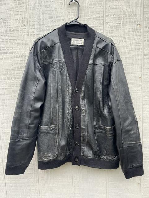 Leather Cardigan Archive Artisanal