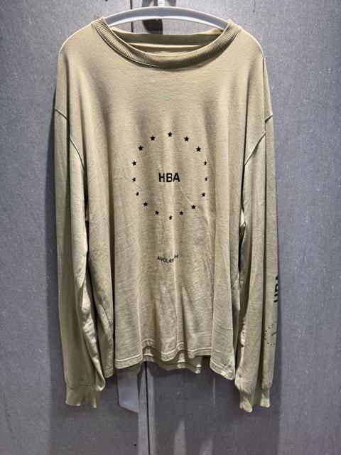 Hood By Air HBA SS21 Veteran Long-Sleeve Sweatshirt – XL