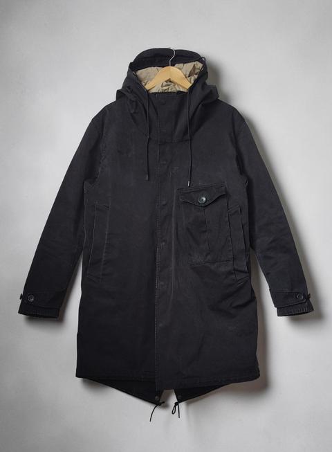 RARE Ten C Cyclone Parka Black Amazing Liam Gallagher