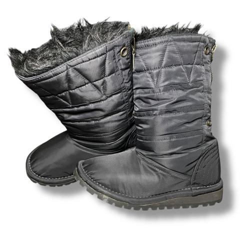 Junya Watanabe A/W10 Fur-lined Quilted Nylon Snow Boots