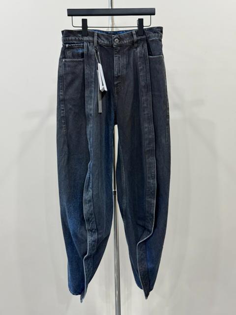 Y/project Double‑Layer Banana Jeans KKKK112608