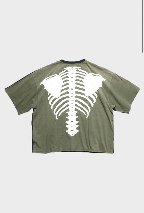 Kapital t shirt skeleton