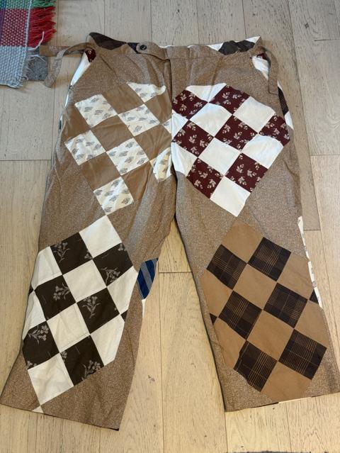Bode Calico Quilt Pants