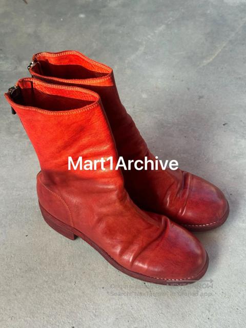 GUIDI 788Z Red Boots|i