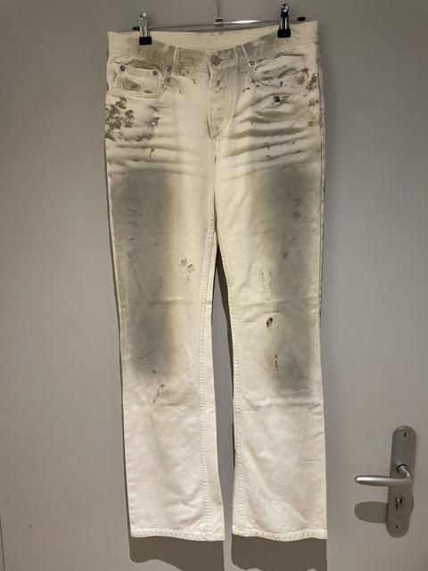 Helmut lang white painter jeans