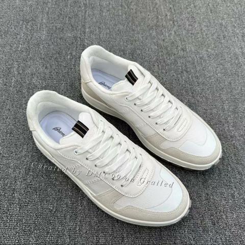 Brioni Crossing White-Beige Sneakers