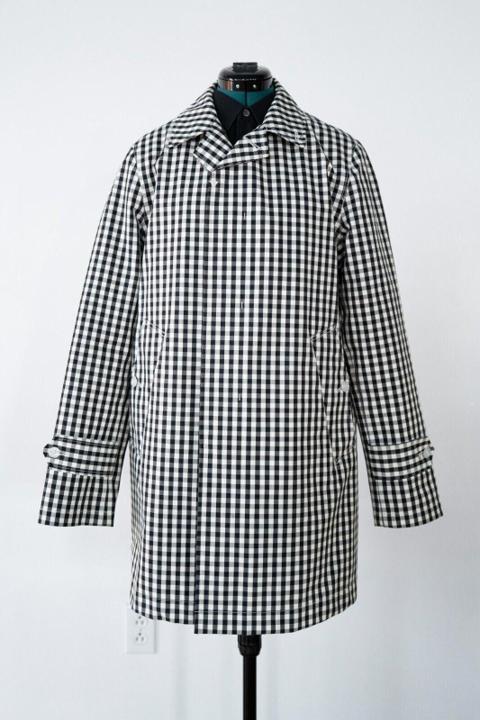 Nanamica Goretex Plaid Black and White Jacket Sz. M