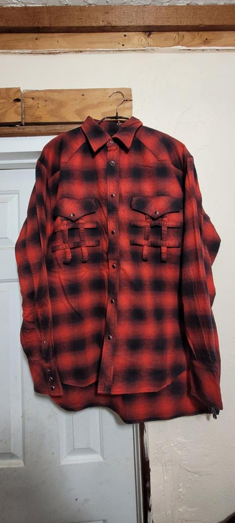 SS21 oversized flannel