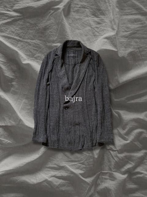 bajra Cotton Inside Out Layered Jacket Dark Grey Size 2