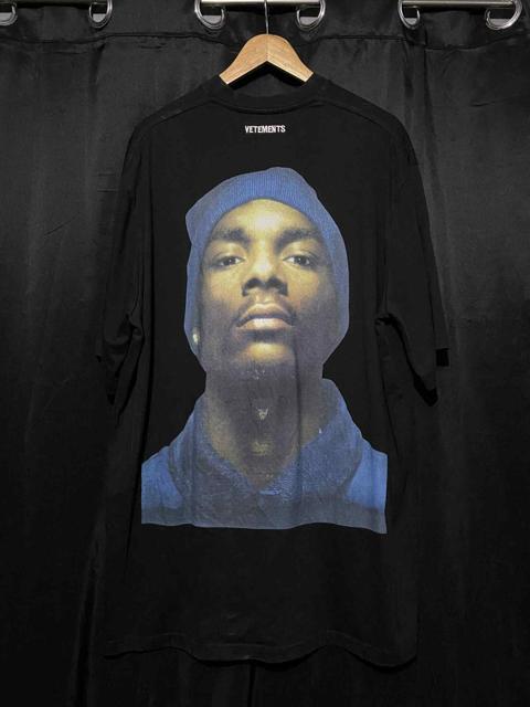 Vetements Snoop Dogg Tshirt Femme version