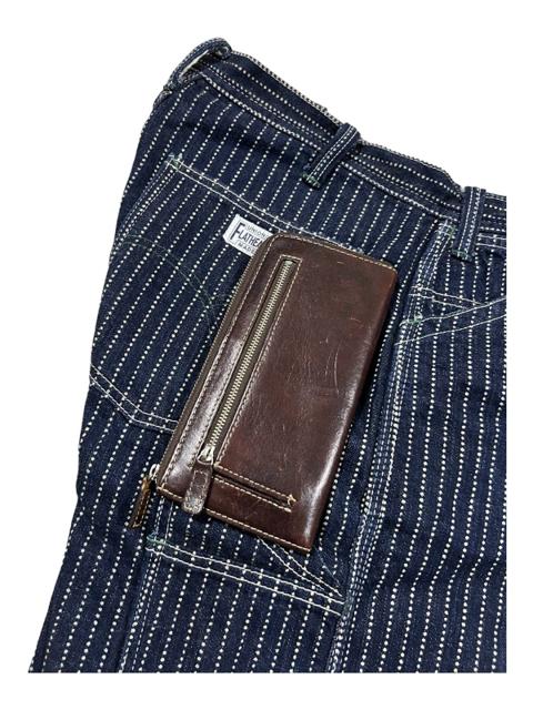 Double Zipper Multi Slot Card & Money Leather Long Wallet