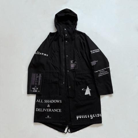 Raf SimonsAW05 Poltergeist Patchwork Parka