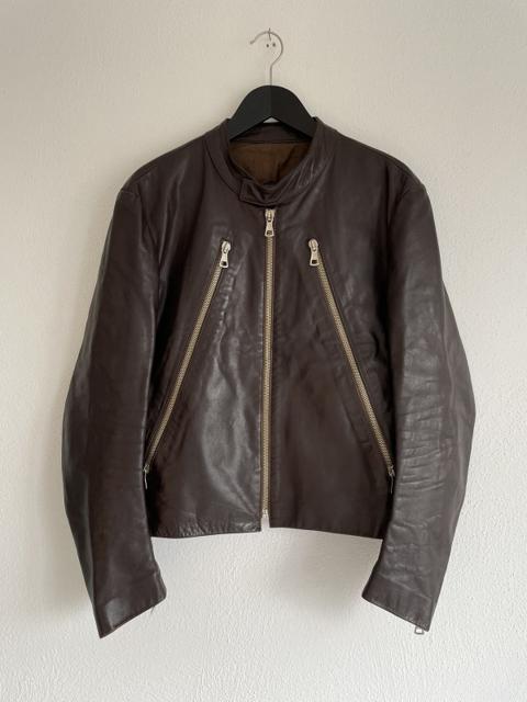AW99 OG Version 5 Zip Leather Jacket
