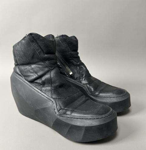 Julius - S/S15 PRISM Polygon Wedge Prism Boots