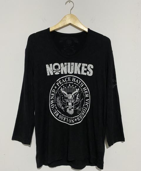 Japanese ROEN punk skull long sleeve