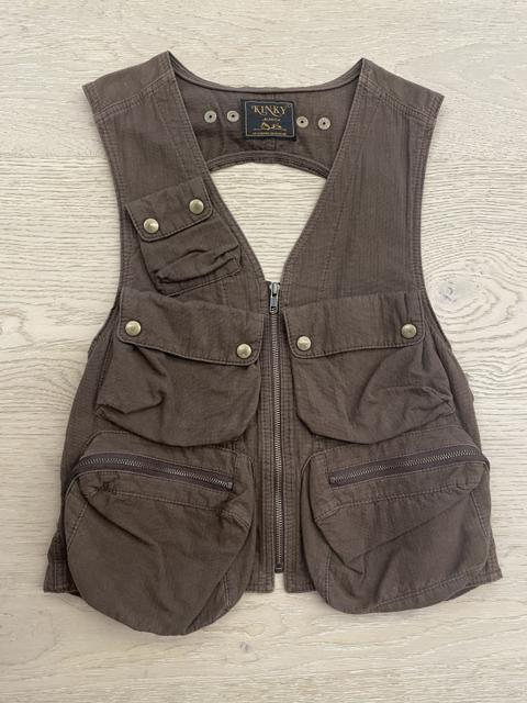 Hysteric Glamour Kinky Jeans Denim Vest