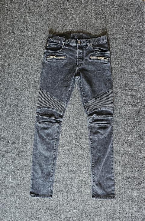 Balmain Mens Biker Jeans Size 29