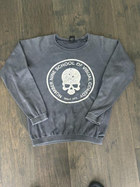 number(n)ine school of visual comedy sweater