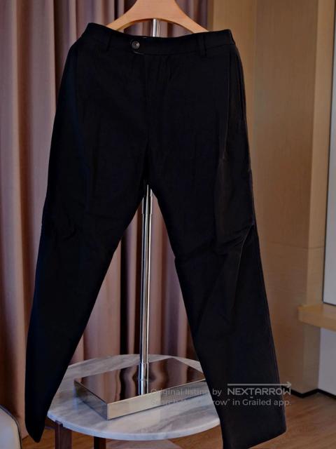 Ziggy Chen 23AW Wool Full-Length Trousers Black 50/