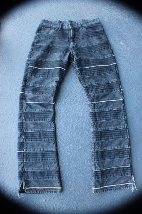 Hysteric glamour snake crushed Hagi denim