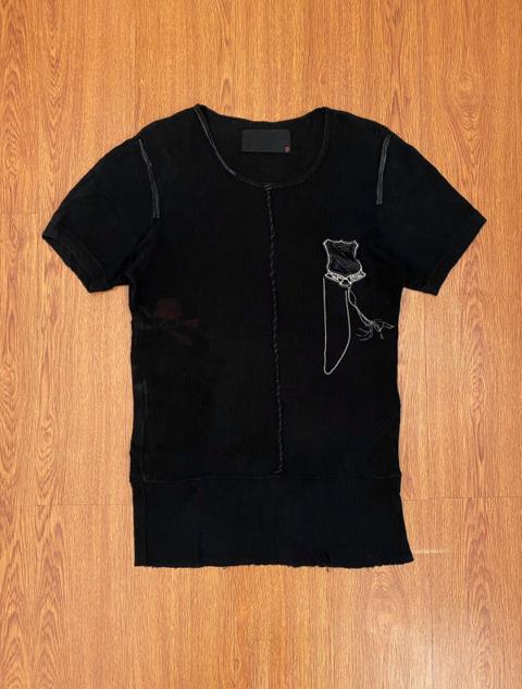 Roen skull punk knit t-shirt