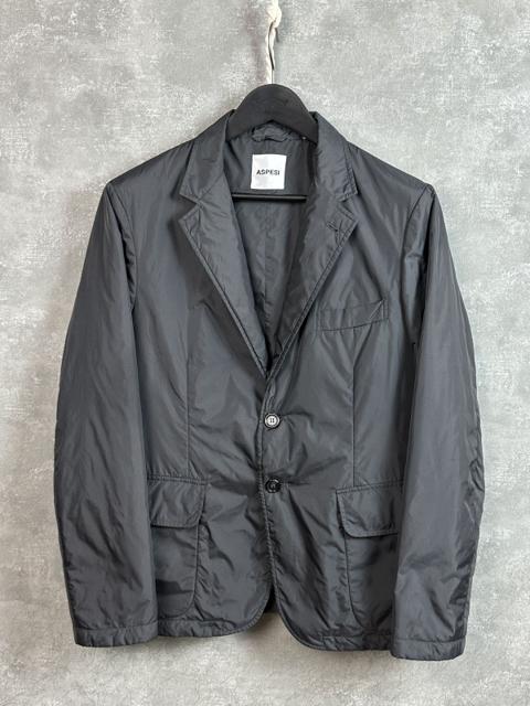 Aspesi Thermore Insulation Grey Buttons Men’s Blazer-Jacket