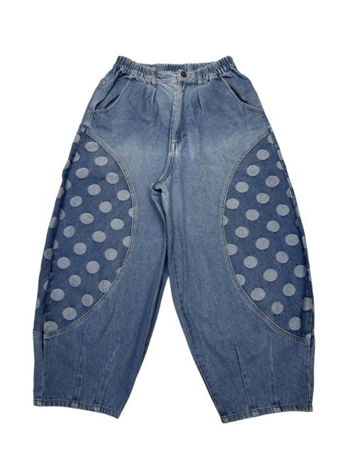 Vintage Japanese Brand Baggy Cropped Pant Style