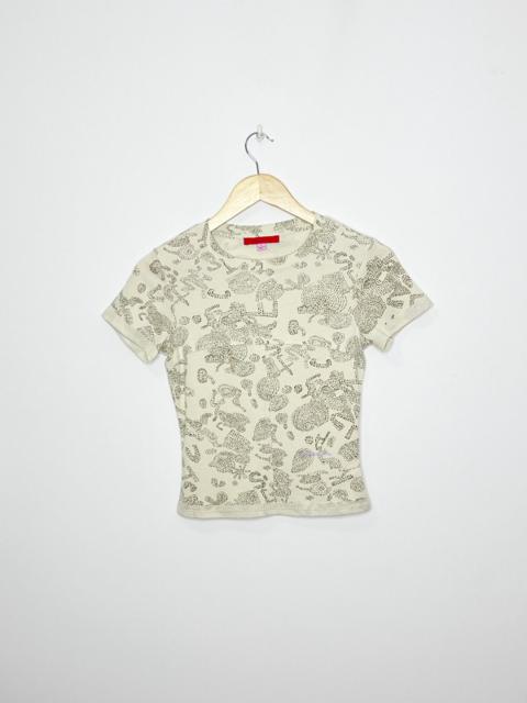 Eckhaus Latta Lapped Baby Tee