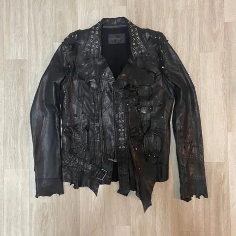 Yasuyuki Ishii Leather Rider Jacket