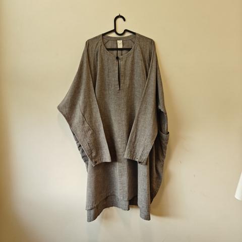 O project cotton linen tunic size S oversized japan made