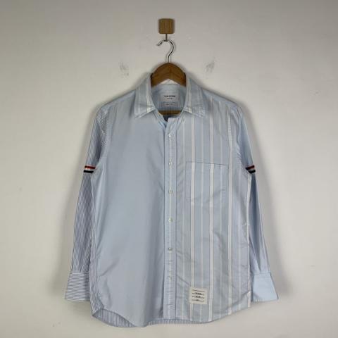 Thom Browne Tricolor Grosgrain Armband Funmix Shirt