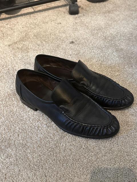 The Row moccasin leather loafers 43