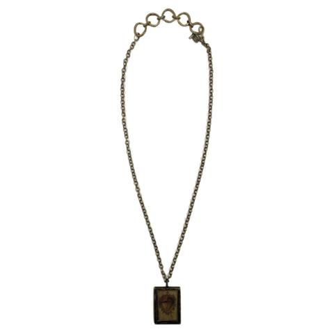 Share Spirit Antique Brass Necklace