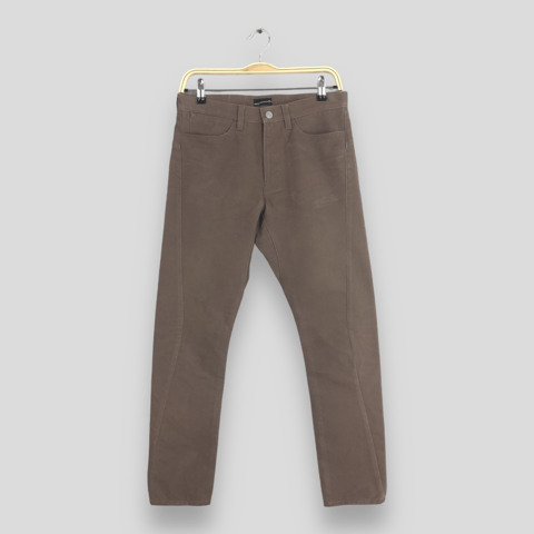 Size 30x28.5 Vintage 90s Lad Music Japan Brown Pants