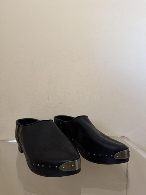 Enfants Riches Deprimes Studded Leather Clogs 45 US 12